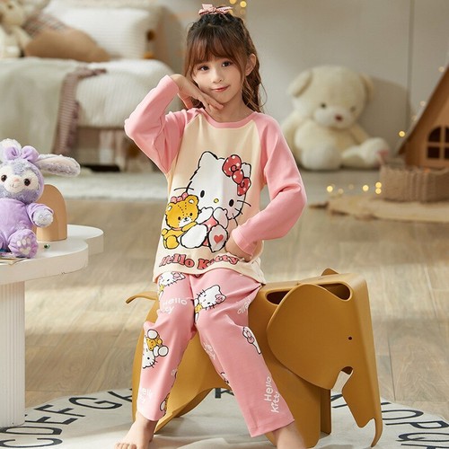 Cinnamoroll Kitty Purin Dog Kuromi PochaccoHome Clothes Girls Pajamas - Picture 10 of 42