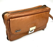 Vintage Derli Crossbody Purse Convertible Clutch Soft Genuine Leather