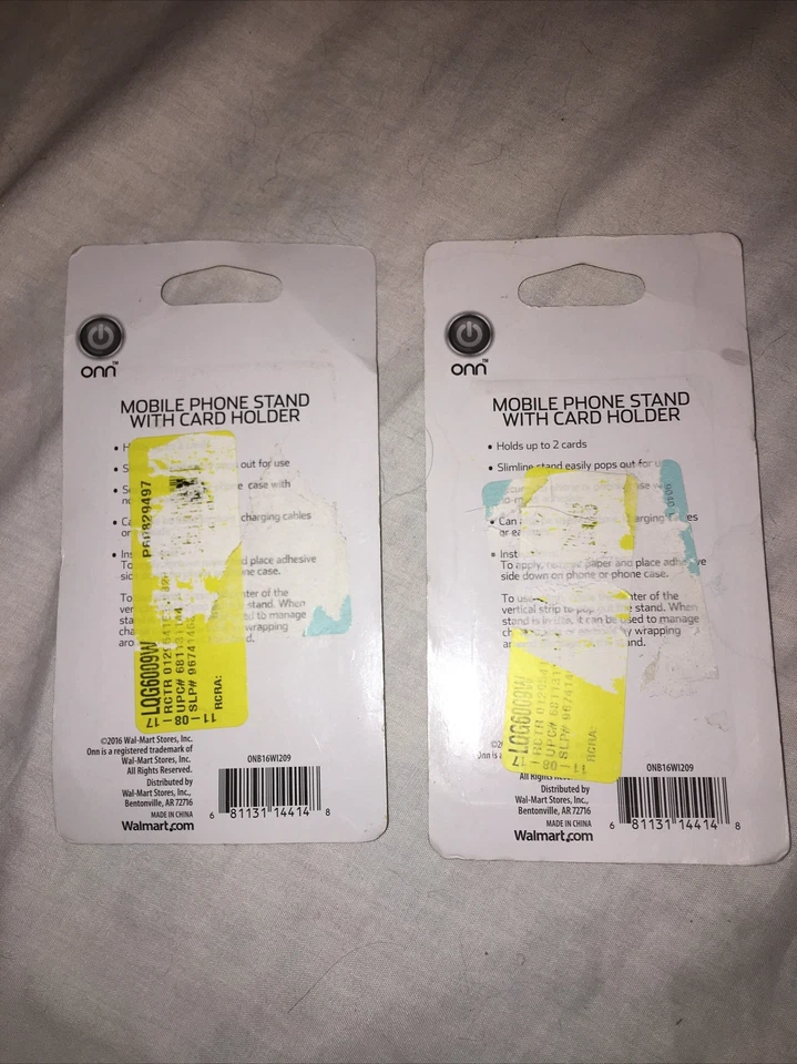 Brand New in Package Onn Pink Mobile Phone Stand with Card Holder - Image 2 of 2