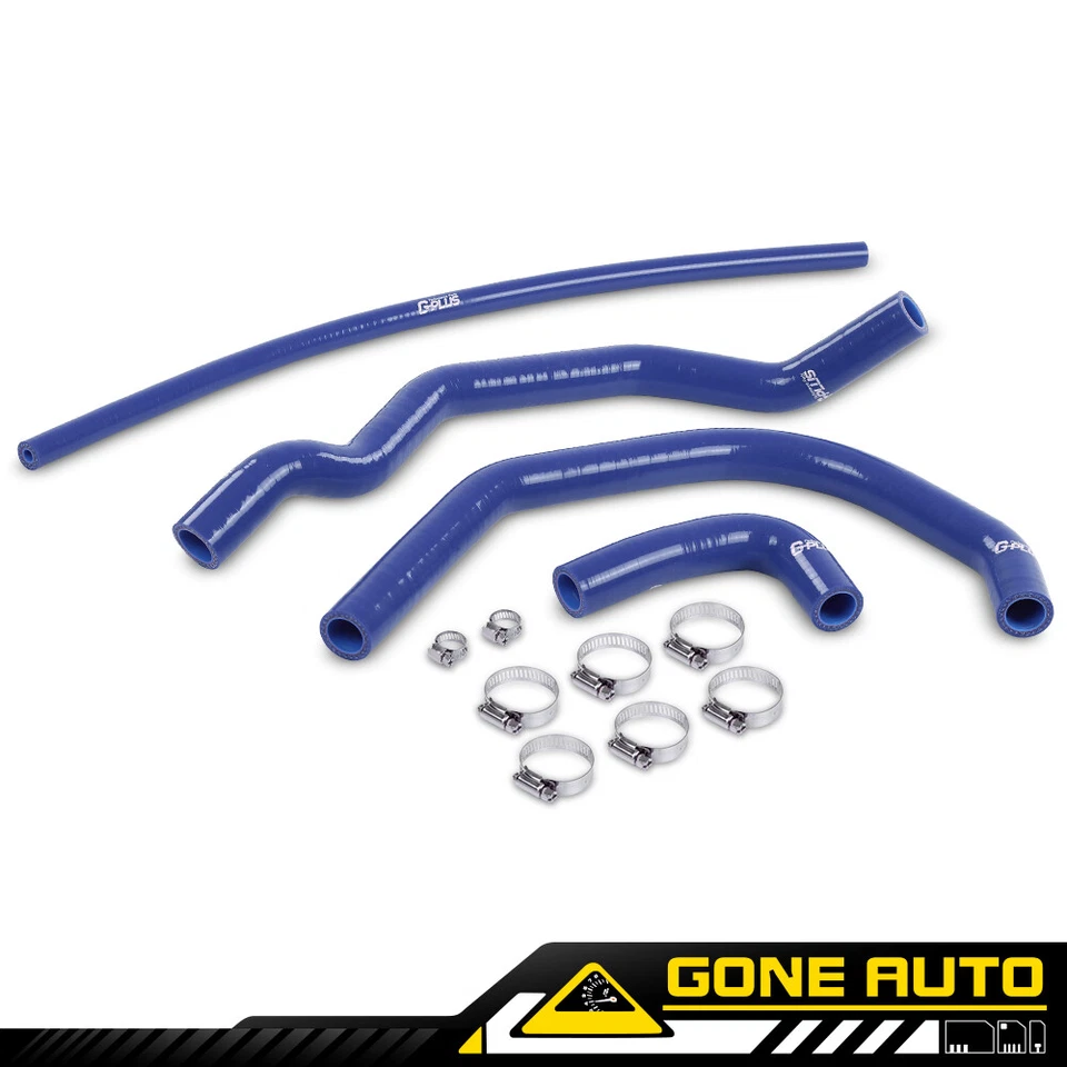 Fit For 1987-2006 Yamaha YFZ350 Banshee Silicone Radiator Hoses Kit Blue New Foto 2 de 4