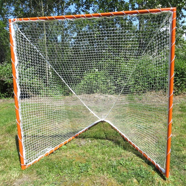 Lacrosse Goal & 3.0mm Net, Complete Frame & Netting 6' X 6' X 7' eBay