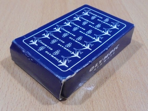 OLYMPIC AIRWAYS ADVERTISIGN VTG PLAYING CARDS DECK - Picture 11 of 13