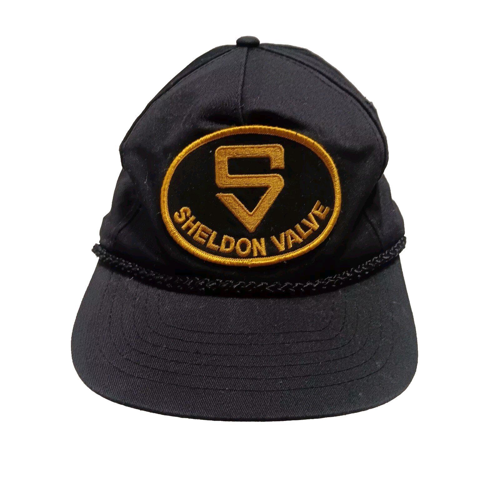 Sheldon Valve Hat Patch Black Rope Strapback A J … - image 1