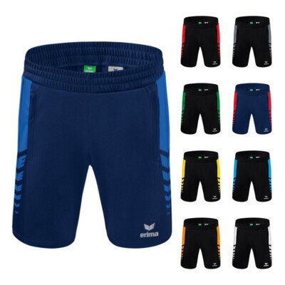 Erima Six Wings Worker Shorts Herren Hose Sportkleidung Freizeitkleidung NEU