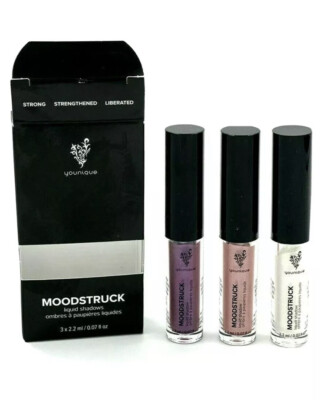  Original Younique Moodstruck Liquid Shadows Lidschatten 3er Pack 3x 2,2ml  