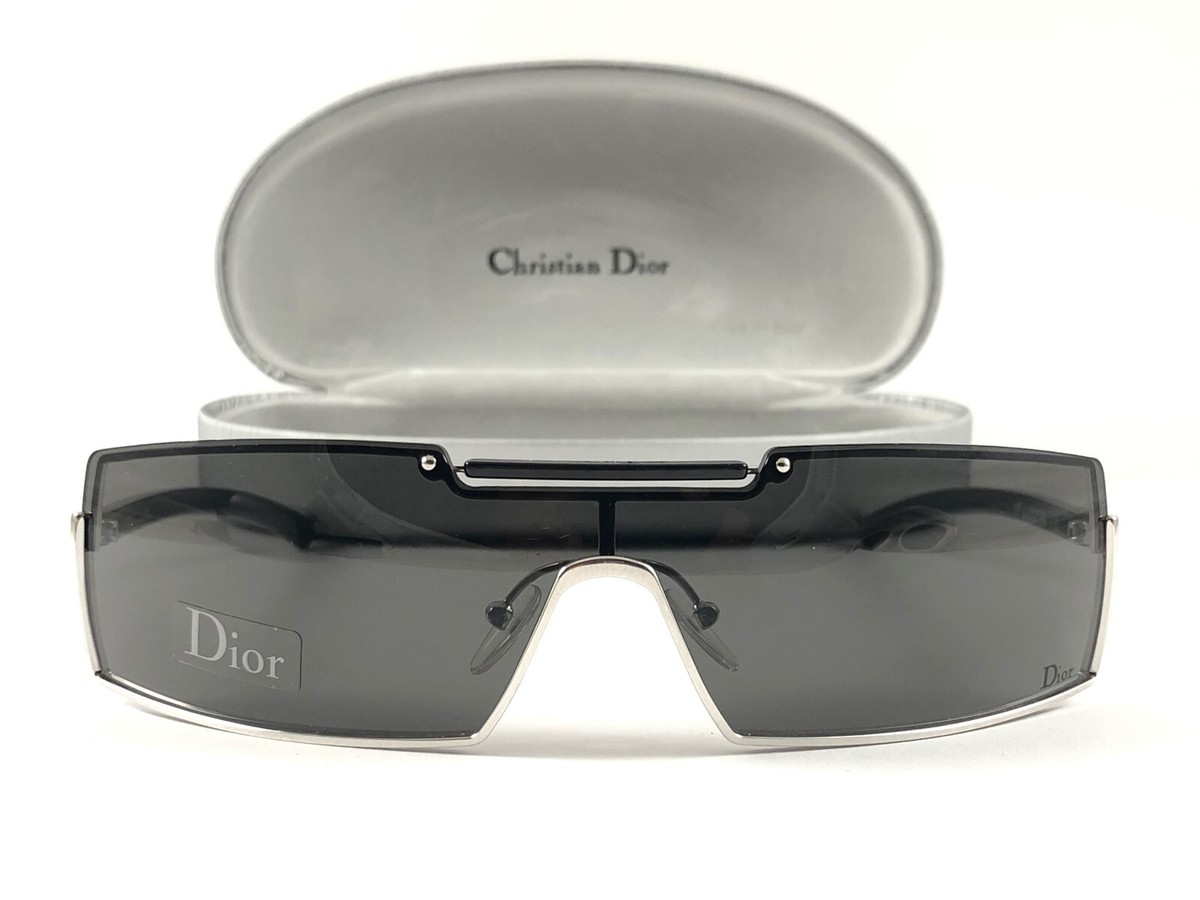 VINTAGE CHRISTIAN DIOR VIKTIM 2 WRAP AROUND SUNGLASSES 2000'S