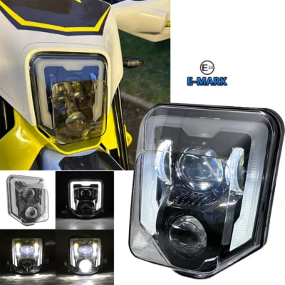 Per Husqvarna Supermoto Enduro 701 FE TE 300 350 450 501 Faro LED