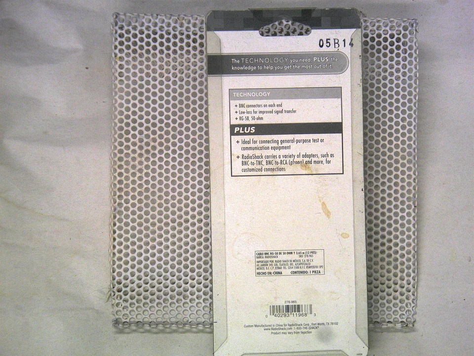 Radio Shack 278-965 Rg-58 50-ohm BNC Coaxial Cable - Image 2 of 2