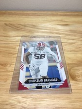 2021 Score NFL Football #349 Christian Barmore Rookie Card RC Crimson Tide!