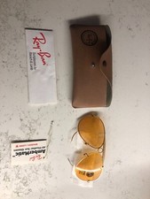 RAY BAN BAUSCH & LOMB USA 62MM SHOOTER AMBERMATIC VINTAGE NUOVO CON ETICHETTE
