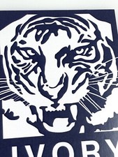 Awesome Tattoo Parlor Business Card Tiger Image South Carolina