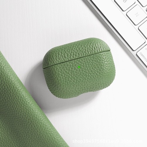 Genuine Leather Airpods Protective Case for Apple Airpods pro2/1/2/3/pro/4 - Zdjęcie 15 z 17