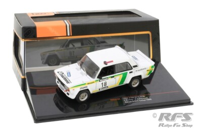 Lada VAZ 2105 VFTS Barum Tribec Rallye 1986 Vaclav Blahna 1:43 IXO RAC 379A NEU