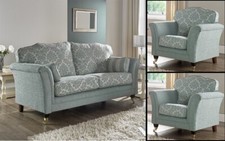 High Quality Fabric Material 3 Seater & 2 Armchairs Sofa Suite GRAFTON 311