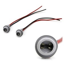 168 194 2825 W5W 920 921 T10 T15 Rubber Base Socket/Base w/Pigtail Wiring