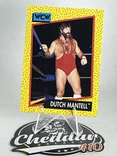 Brand New: Vintage 1991 Impel WCW Dutch Mantell Trading Card 