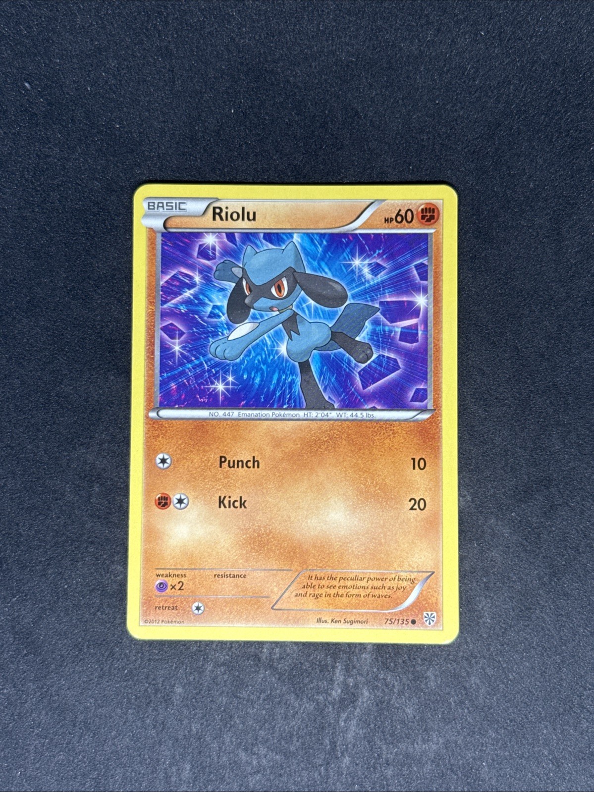 NM Riolu 75/135 Plasma Storm Regular