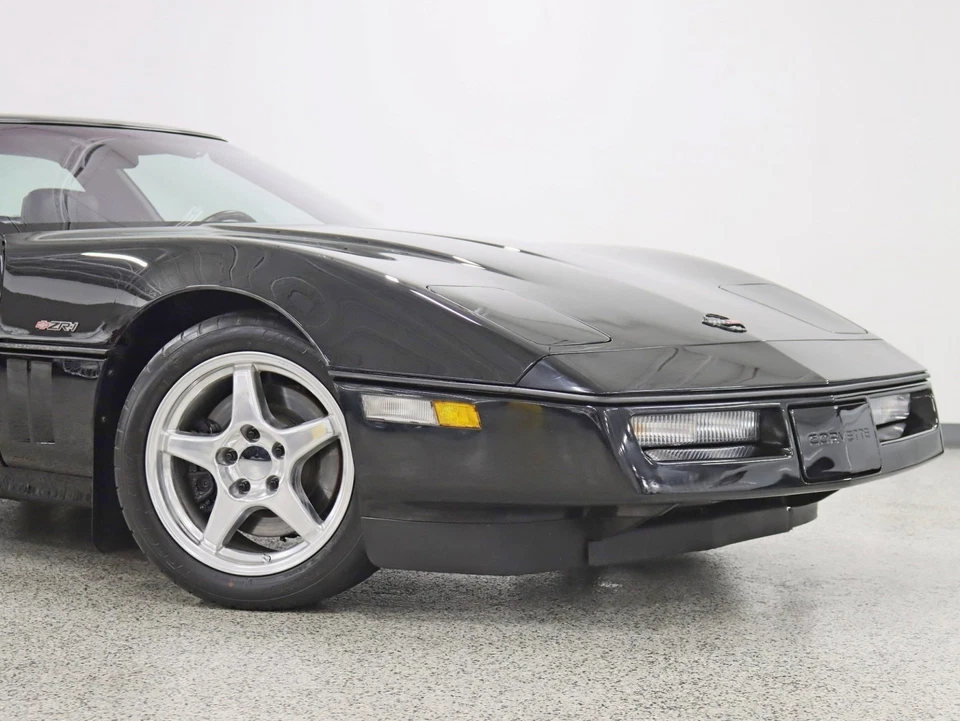 Chevrolet Corvette 1990 Wow Time Capsule 11 k millas originales pegatina de ventana Foto 4 de 4