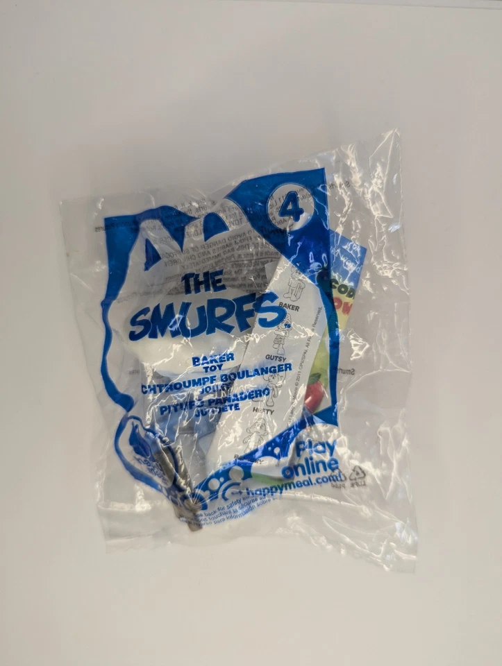 2011 McDonald's Happy Meal Toy, 4-Baker - The Smurfs Unopened - Image 1 of 1