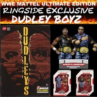 Wwe Mattel Ultimate Edition Ringside Exclusive Dudley Boyz Wrestling Elite Legen