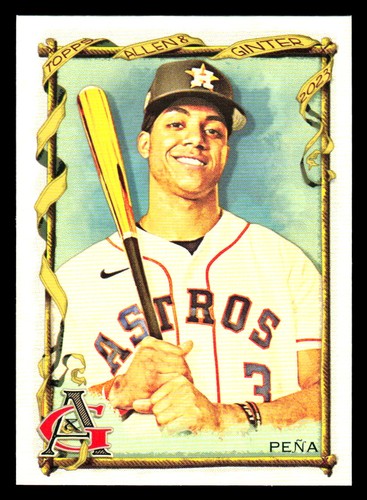 2023 Topps Allen & Ginter #122 Jeremy Peña | Baseball Card