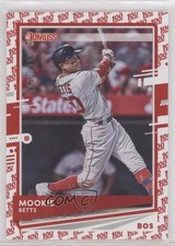 2020 Donruss Photo Variation One Hundred /100 Mookie Betts (Grey Jersey) #77 o7m