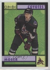 2022-23 O-Pee-Chee Retro Black Border 32/100 JJ Moser Janis Moser #497 13dl