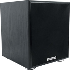 Rock Shaker 6.5 Black 200W Peak/100W RMS Powered Home Theater Subwoofer, Class-D