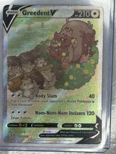 Greedent V 257/264 SWSH08: Fusion Strike Ultra Rare Holo Full Art EN on eBay