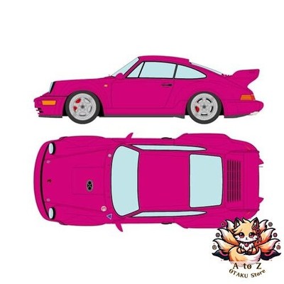 NEW Makeup VISION 1/43 Porsche 911 964 Carrera RSR 3.8 1993 Ruby Stone Red