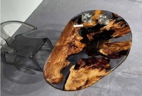 Transparenter Esstisch Epoxidharztisch Esszimmer MöBel Edle Tische