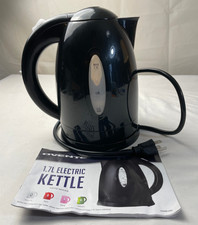 OVENTE 1.7L Electric Kettle, Fast Boil, BPA-Free, Auto Shut-Off, Black KP72B