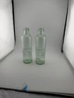 Lot of 2 2011 throwback Coca Cola 9.3 fl oz Embossed glass bottles — photo 2