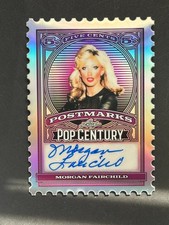 Morgan Fairchild 2026 Leaf Pop Century Postmarks auto autograph 25/25