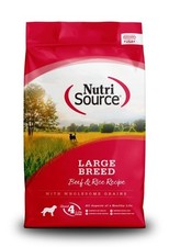 NutriSource Dog Food - Large Breed Beef & Rice 26 lbs Free Ship 1.64 per pound