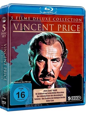 Vincent Price Deluxe Collection 5er Disc Set in einer Blu-Ray Box 5 Meisterwerke
