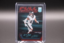 2024 Panini Donruss Elite - Full Throttle Sydney Brown #10 Red /75