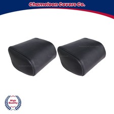2014-2019 For Chevy Silverado 1500 Ltz Driver Passenger Leather Headrest Cover