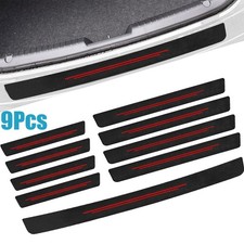 9x For Lexus Accessories Car Door Sill Scuff Cover Plate Protector Trim Sticker