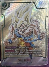 Son Goku FB05-119 Gold Manga Rare Dragon Ball Card Fusion World