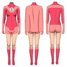 Invincible Atom Eve Cosplay Women Jumpsuit Cl...