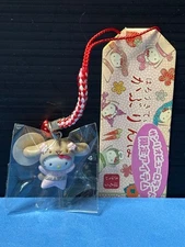 Sanrio Puroland Limited Hello Kitty Cinnamoroll Mocha Netsuke Charm New Unused