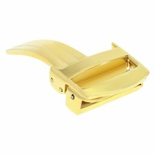 16MM DEPLOYMENT WATCH BAND BUCKLE CLASP FOR OMEGA LEATHER STRAP GOLD