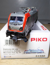 Piko 51590 H0 Locomotore Elettrico Rh 494.002 Mercitalia Rail FS Epoca 6 DSS+ LED