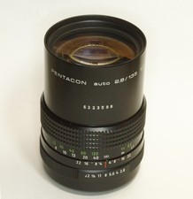 German made PENTACON auto 2.8/135 MC M42 162N-588 el Black Multi-Coat