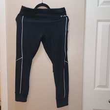 Victoria's Secret Pink Ultimate Leggings Women Size Medium Color Black/White