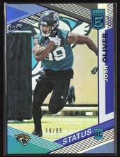Josh Oliver Rookie 2019 Donruss Elite Status #/89 #151 Jacksonville Jaguars