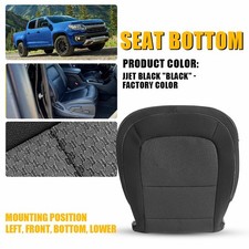 For 2015-2022 Chevrolet Colorado Gmc Canyon Driver Bottom Cloth Seat Cover Eook For 2015-2022 Chevrolet Colorado Gmc Canyon Driver Bottom Cloth Seat Cover Eook