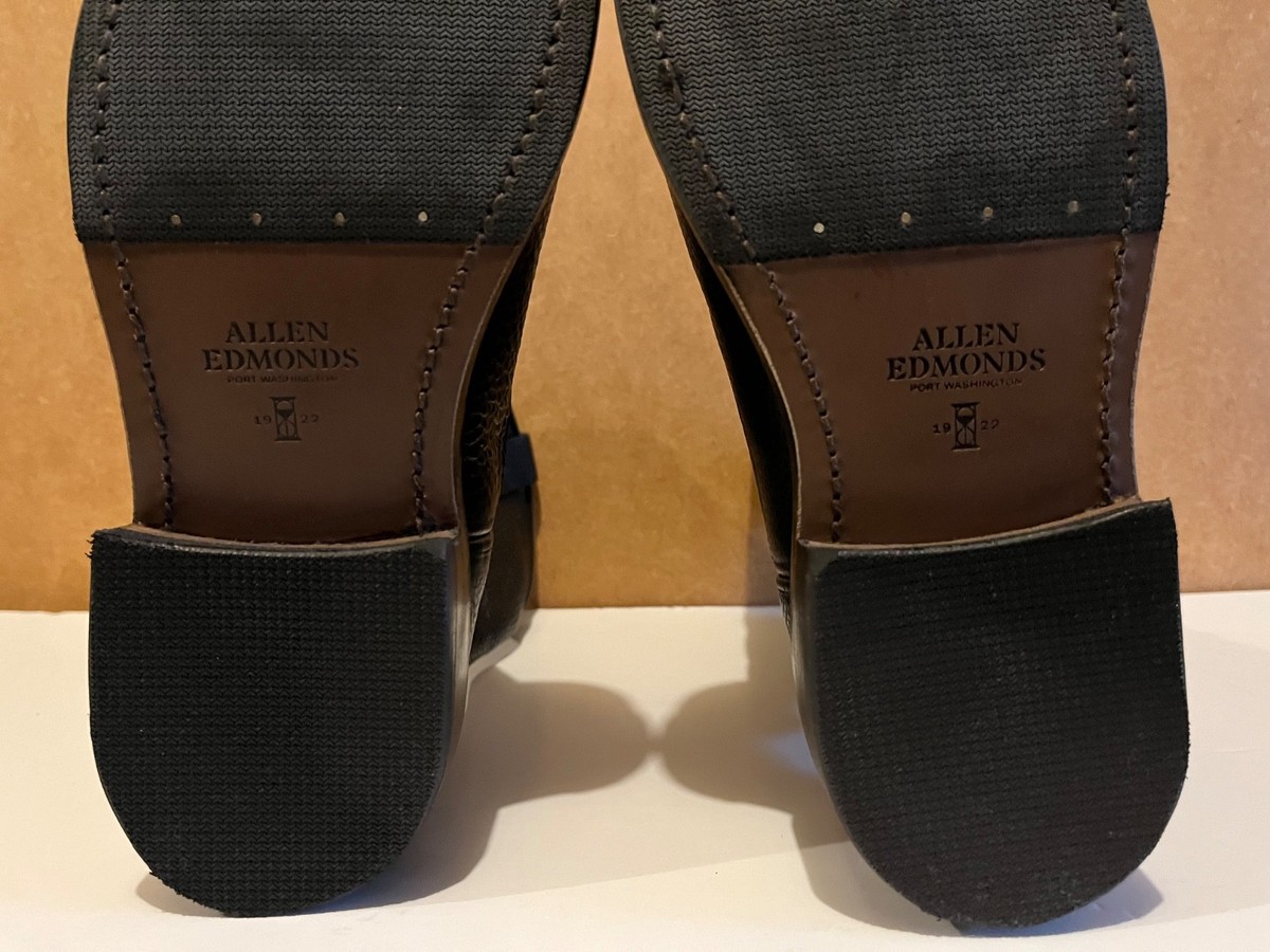 New! Allen Edmonds Dallas Roper Boots 10 D Black Leather 7809 Made in USA DD480A Amazon.com | Allen Edmonds Men main image 2