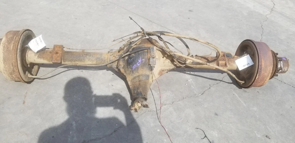 1993 DODGE W350 PICKUP REAR AXLE SPICER 70 DUALLY3.55 RATIO Foto 4 de 4